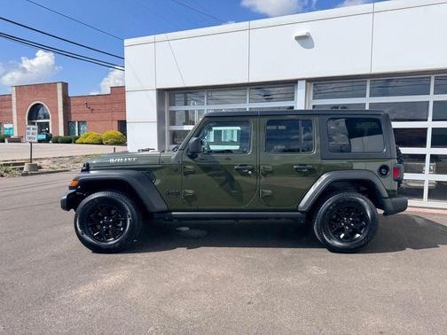 Sarge Green Clearcoat 2021 Jeep Wrangler Unlimited Sport