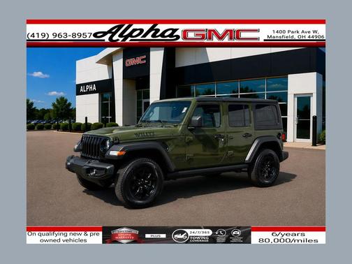 Sarge Green Clearcoat 2021 Jeep Wrangler Unlimited Sport