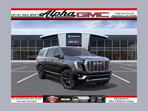 Onyx Black 2026 GMC Yukon XL Denali