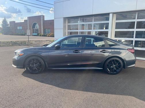 Meteorite Gray Metallic 2025 Honda Civic Hybrid Sport