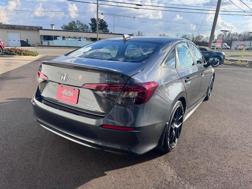 Meteorite Gray Metallic 2025 Honda Civic Hybrid Sport