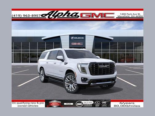 Glacier White Tricoat 2026 GMC Yukon XL Denali Ultimate