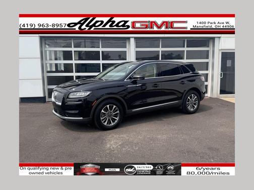 Black Metallic 2023 Lincoln Nautilus Reserve