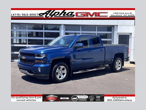 Deep Ocean Blue Metallic 2018 Chevrolet Silverado 1500 2LT