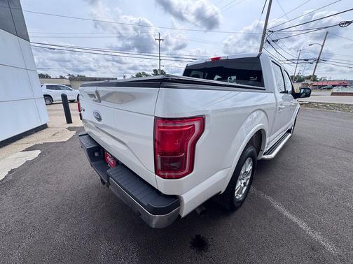 White Platinum Clearcoat Metallic 2017 Ford F-150 Lariat