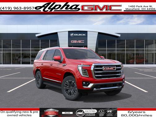 Volcanic Red Tintcoat 2026 GMC Yukon 4WD Elevation