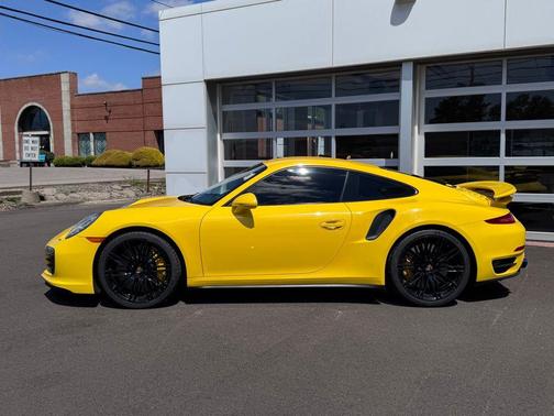 Racing Yellow 2014 Porsche 911 Turbo S