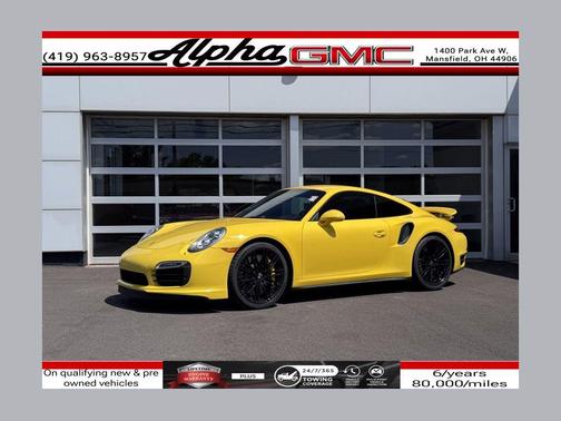 Racing Yellow 2014 Porsche 911 Turbo S