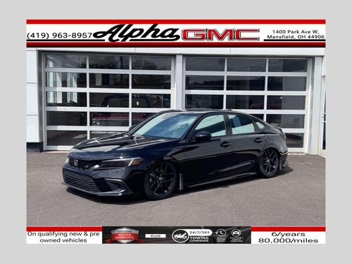 Crystal Black Pearl 2023 Honda Civic Si Base