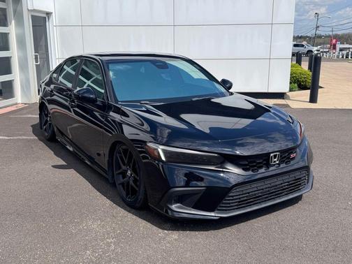 Crystal Black Pearl 2023 Honda Civic Si Base