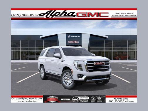 Summit White 2026 GMC Yukon 4WD Elevation
