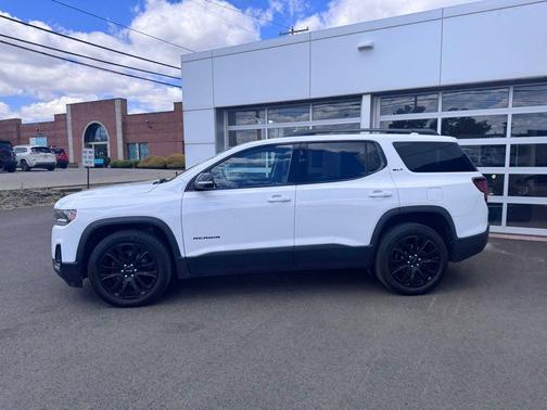 Summit White 2023 GMC Acadia AWD SLT