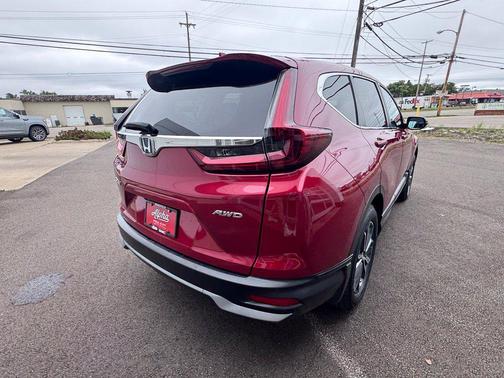 Maroon 2021 Honda CR-V EX
