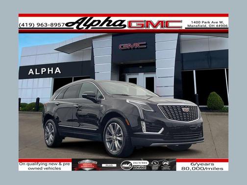 Stellar Black Metallic 2025 Cadillac XT5 Premium Luxury