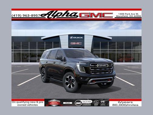 Onyx Black 2026 GMC Yukon 4WD AT4