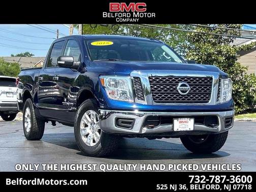 Deep Blue Pearl 2018 Nissan Titan SV