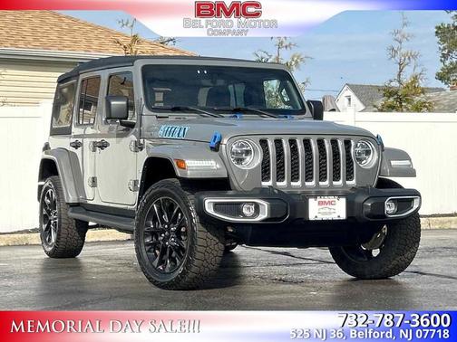 Sting-Gray Clearcoat 2021 Jeep Wrangler Unlimited 4xe Sahara