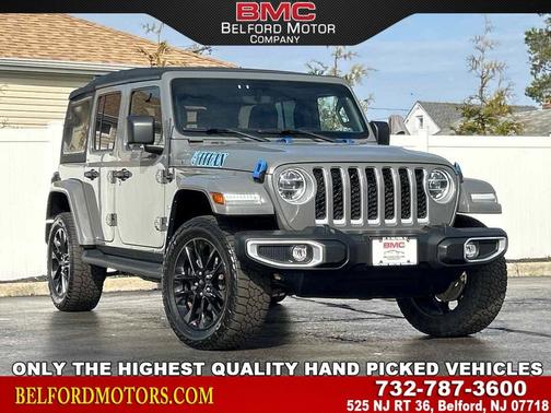 Sting-Gray Clearcoat 2021 Jeep Wrangler Unlimited 4xe Sahara SUV