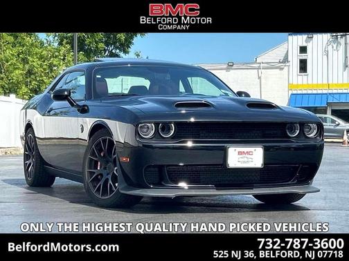 Pitch Black Clearcoat 2022 Dodge Challenger SRT Hellcat