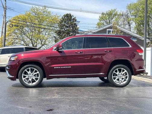 Velvet Red Pearlcoat 2016 Jeep Grand Cherokee Summit