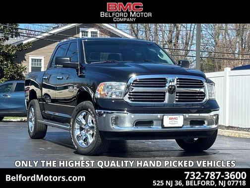 Brilliant Black Crystal Pearlcoat 2018 RAM 1500 Big Horn