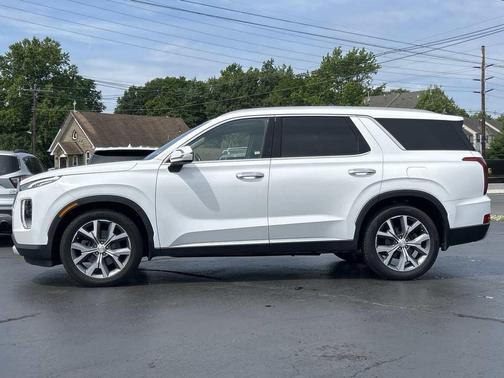 Hyper White 2021 Hyundai PALISADE SEL
