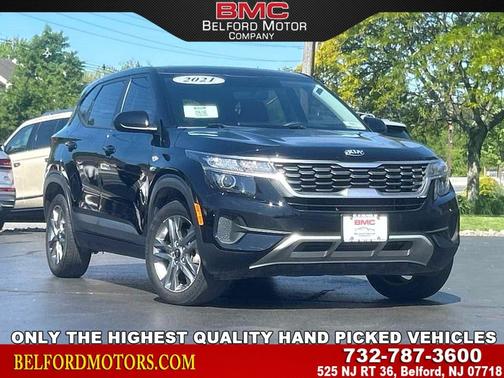 Cherry Black 2021 Kia Seltos LX
