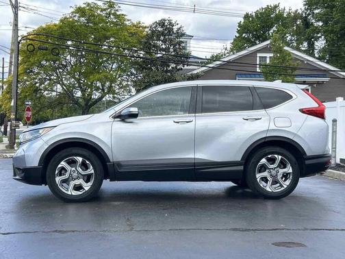 Lunar Silver Metallic 2018 Honda CR-V EX-L