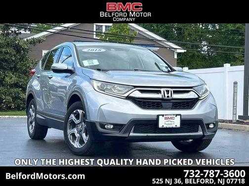 Lunar Silver Metallic 2018 Honda CR-V EX-L