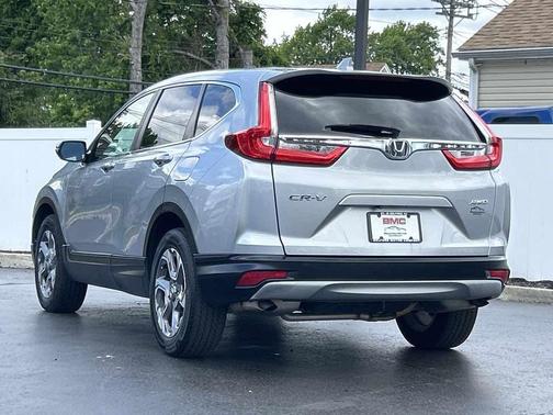 Lunar Silver Metallic 2018 Honda CR-V EX-L