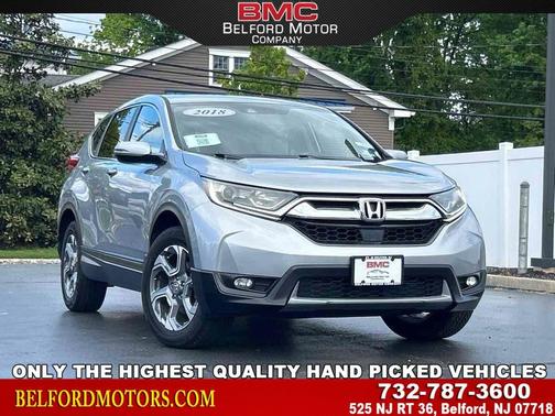 Lunar Silver Metallic 2018 Honda CR-V EX-L