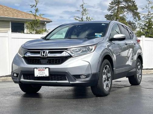 Lunar Silver Metallic 2018 Honda CR-V EX-L