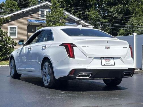 Summit White 2021 Cadillac CT4 Premium Luxury