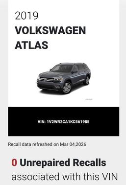 2019 Volkswagen Atlas 3.6L SE w/Technology