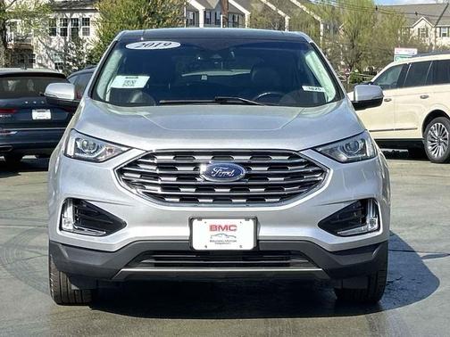 Ingot Silver Metallic 2019 Ford Edge Titanium