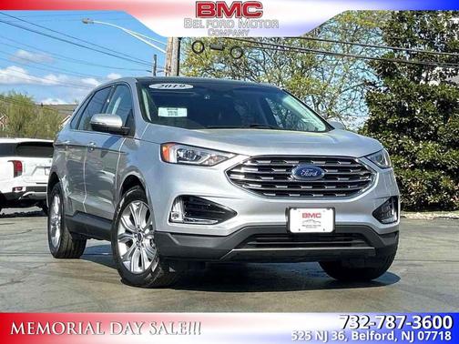 Ingot Silver Metallic 2019 Ford Edge Titanium