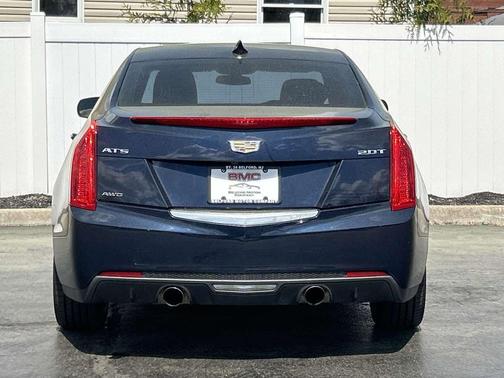 Dark Adriatic Blue Metallic 2017 Cadillac ATS 2.0L Turbo