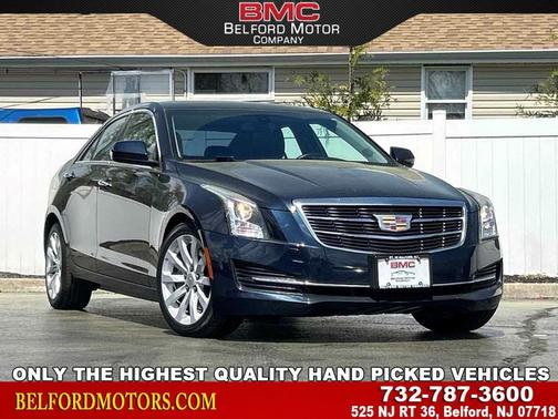 Dark Adriatic Blue Metallic 2017 Cadillac ATS 2.0L Turbo