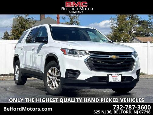Summit White 2020 Chevrolet Traverse LS