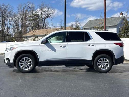 Summit White 2020 Chevrolet Traverse LS