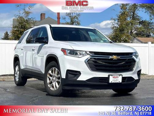 Summit White 2020 Chevrolet Traverse LS