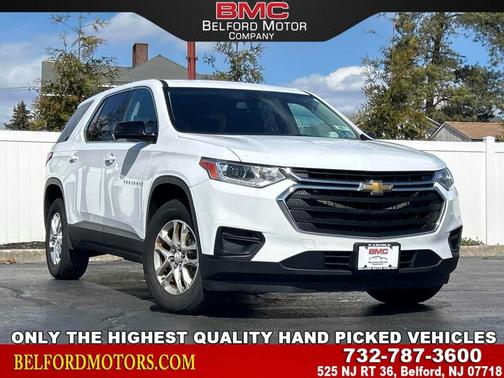 Summit White 2020 Chevrolet Traverse LS