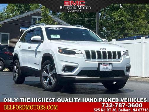 Bright White Clearcoat 2019 Jeep Cherokee Limited