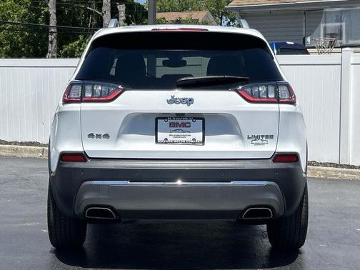 Bright White Clearcoat 2019 Jeep Cherokee Limited