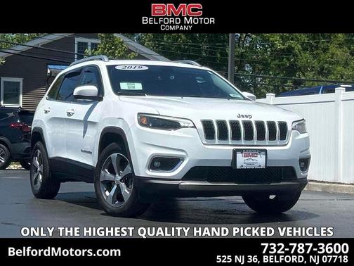 Bright White Clearcoat 2019 Jeep Cherokee Limited