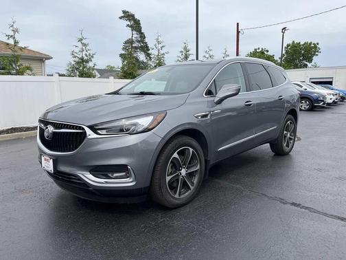 Satin Steel Metallic 2019 Buick Enclave Essence