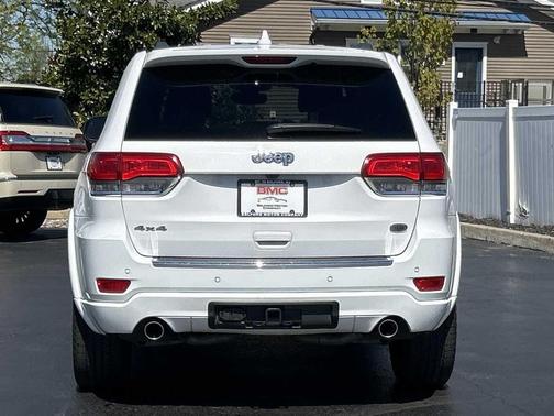 Bright White Clearcoat 2019 Jeep Grand Cherokee Overland