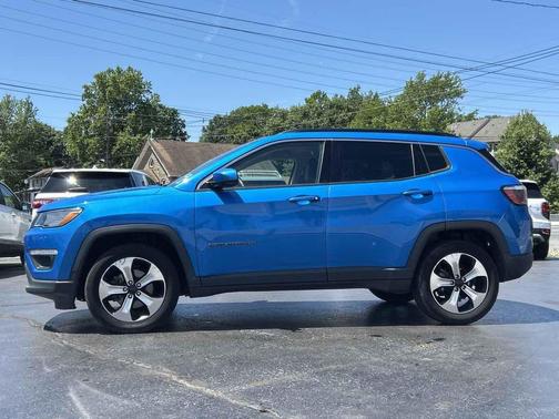 Laser Blue Pearlcoat 2018 Jeep Compass Latitude