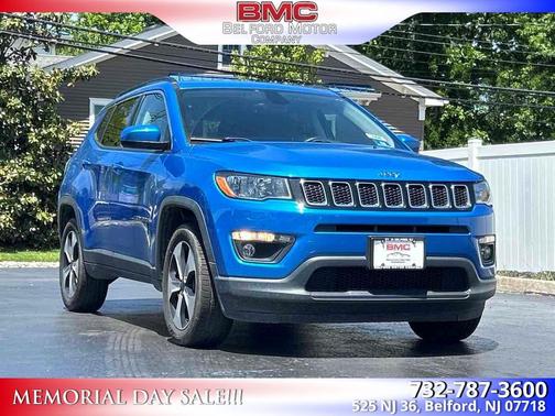 Laser Blue Pearlcoat 2018 Jeep Compass Latitude