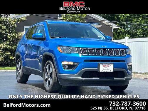 Laser Blue Pearlcoat 2018 Jeep Compass Latitude